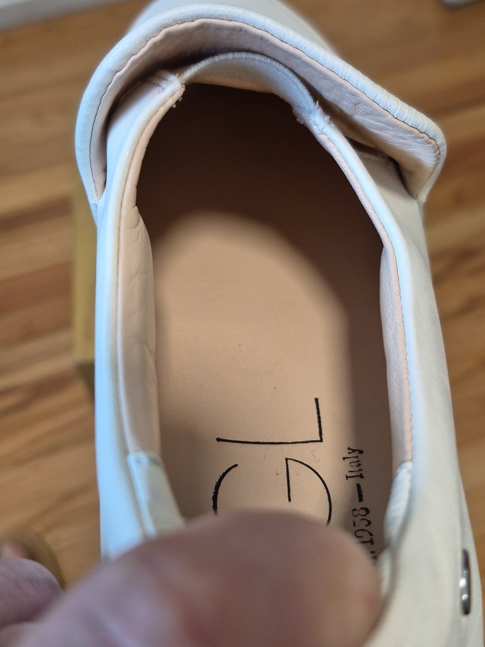 AGL Marie Slip- On White Sneakers Great Condition - Picture 15 of 15